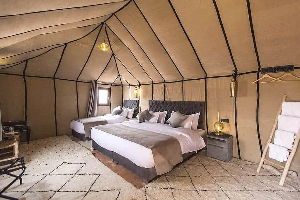 desert luxury camp merzouga morocco​