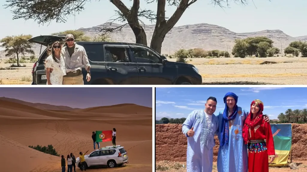 Best way to travel from Portugal to Morocco booking a private 5 days desert tour to Merzouga with To Marrakech Desert Tours