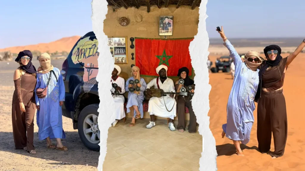 1 night in Merzouga desert tour discovering traditional Gnawa music and culture in Khamlia village during a Sahara safari